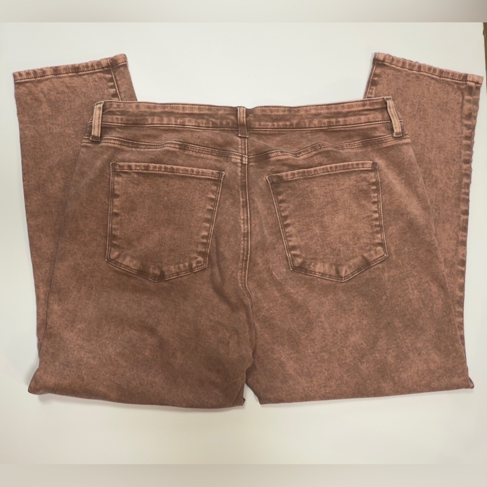 Kut from the Kloth Women's Brown Straight Leg Jeans 💞 - Picture 3 of 16